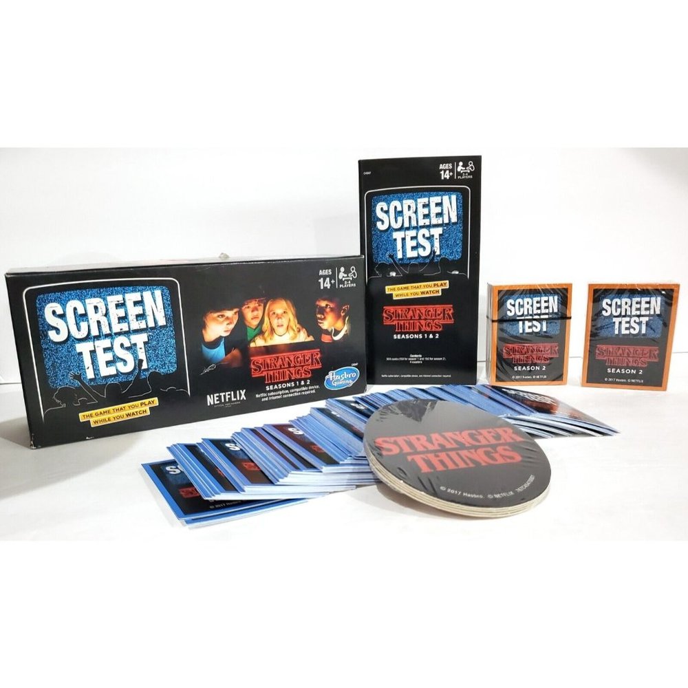 Netflix STRANGER THINGS Screen Test INTERACTIVE GAME play while you watch COMPLT